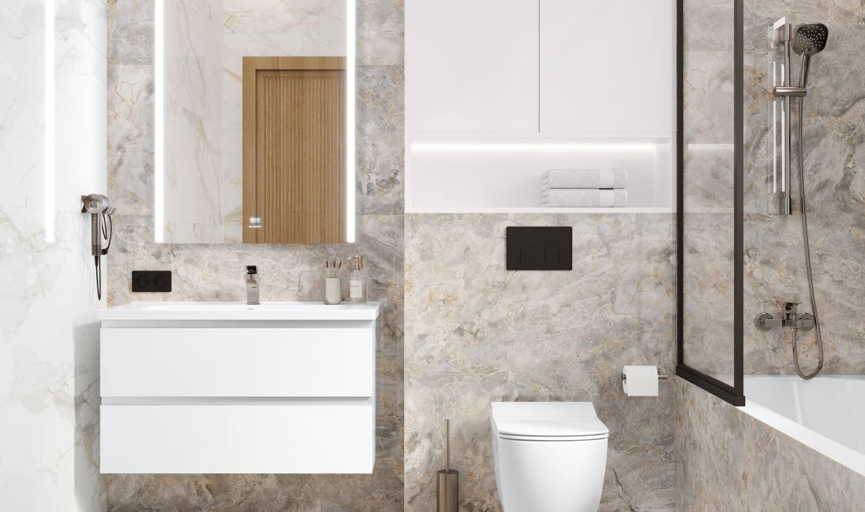 Новые Тенденции в Интерьерном Дизайне с Коллекцией Vela Blue от LAPARET